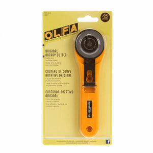 OLFA Rotary Cutter Straight Handle - 45mm