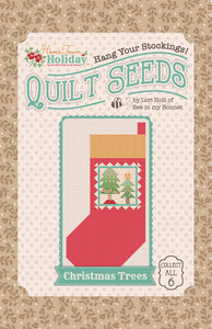 Lori Holt Quilt Seeds-Home Town Holiday Block 1 Christmas Trees