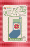 Lori Holt Quilt Seeds-Home Town Holiday Block 2 Poinsettia