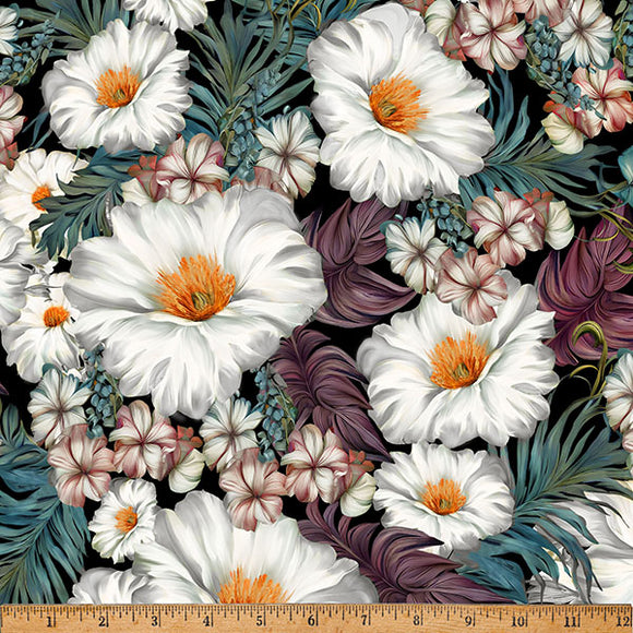 Island Bouquet  a Digital Print by Hoffman - White