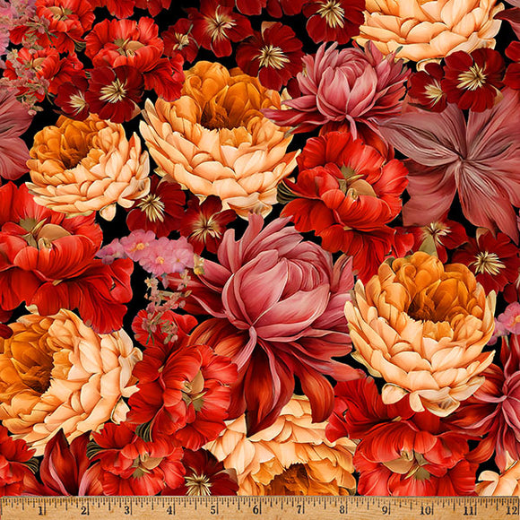 Island Bouquet a Digital Print by Hoffman - Spice
