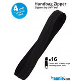 Zipper by the Yard byAnnie-Black