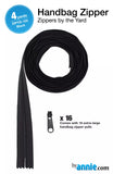 Zipper by the Yard byAnnie-Black
