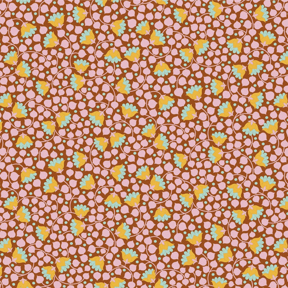 Wallflower by Tilda-Bellflower Blenders Mulberry