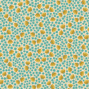 Wallflower by Tilda-Bellflower Blenders Teal