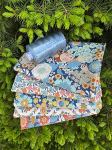 Wallflower by Tilda-Fat Quarter Bundle Blue