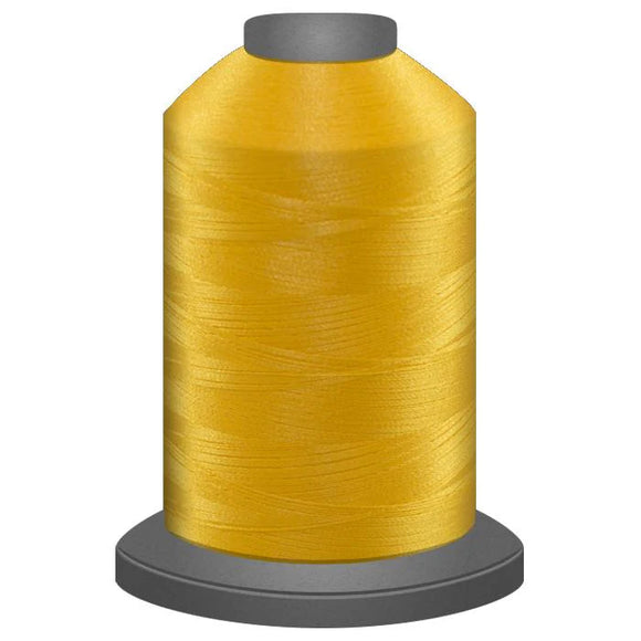 Glide 40wt Polyester 1,100yd Mini King Spool- Canary