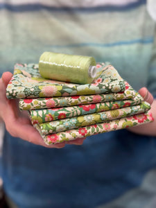 Wallflower by Tilda-Fat Quarter Bundle Green