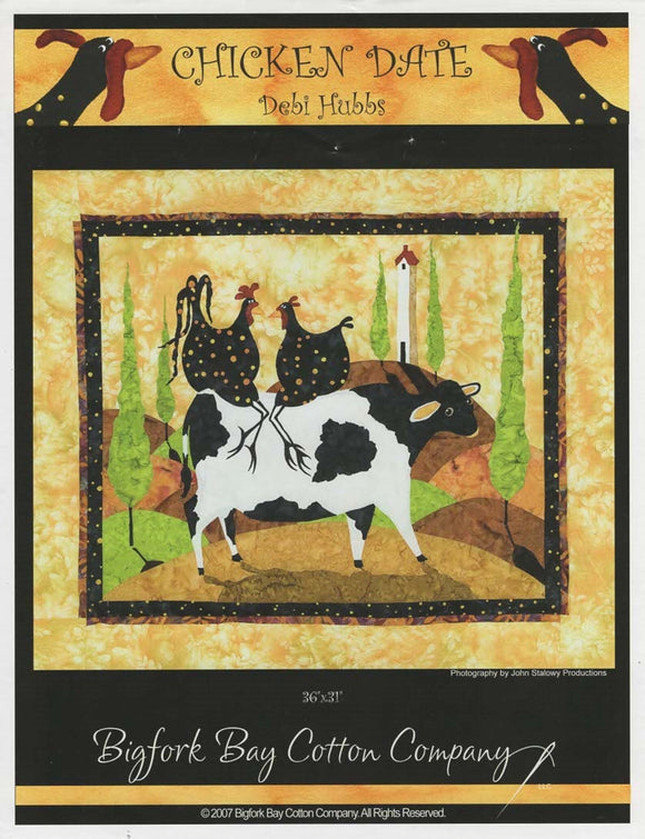 Chicken Date by Debi Hubbs - Pattern