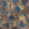 Leaves and Dots - Brown Limestone