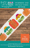 Pumpkins and Petals Table Runner by The Tipsy Needle Designer-Pattern