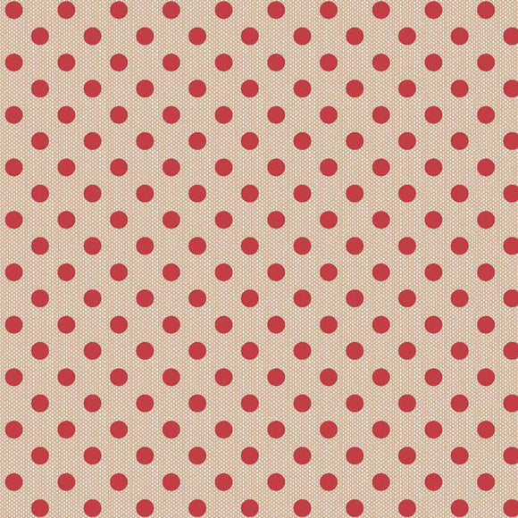 Tilda Creating Memories Polkadot-Red