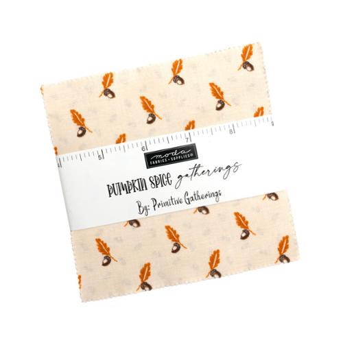 Pumpkin Spice Gatherings by Primitive Gatherings for Moda - Charm Pack