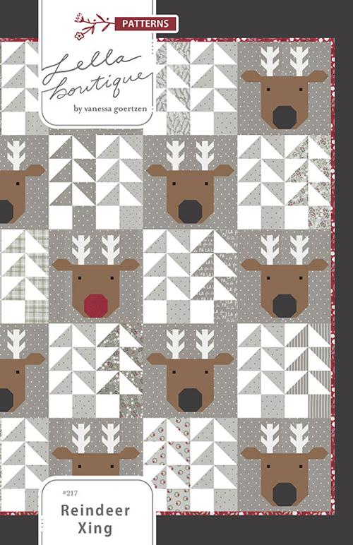 Reindeer Xing by Lella Boutique-Pattern