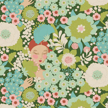 Wallflower by Tilda-Wallflower Green