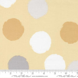 D is for Dream by Paper + Cloth for Moda-Yellow Spots