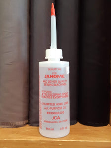 Janome Sewing Machine Oil with Zoom Spout
