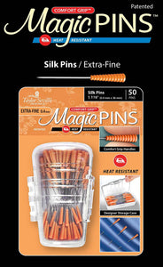 Magic Pins-Silk Extra Fine -50 Pins