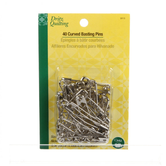 Dritz Curved Basting Pins Size 3