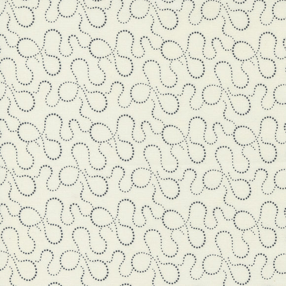 Mix It Up by Moda-Porcelain/Black Squiggles