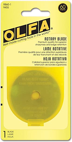 OLFA Rotary Cutter Replacement Blade - 60mm