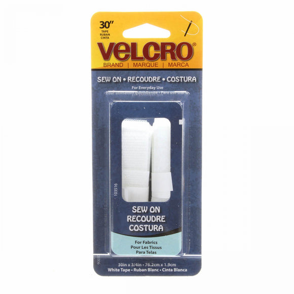 Velcro Brand Fastener-White