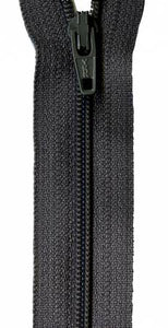 Zipper 14" size 3-Charcoal