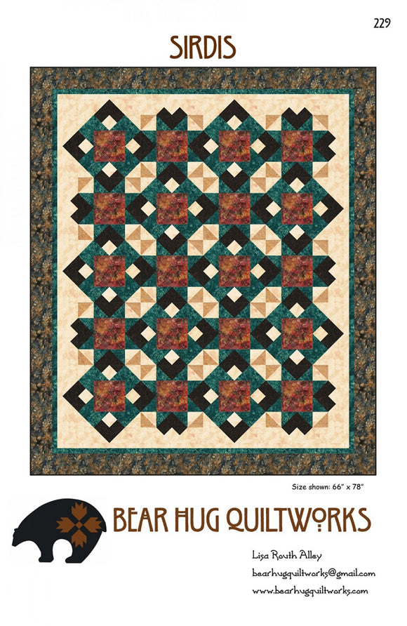 Sirdis by Bear Hug Quiltworks-Pattern