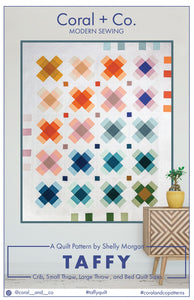 Taffy Quilt by Shelly Morgan of Coral & Co.-Pattern