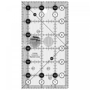 Creative Grid 3 1/2" X 6 1/2" Quilt Ruler