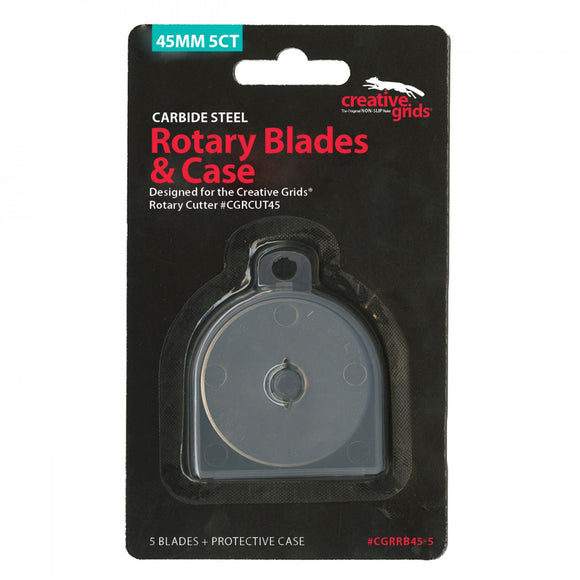 Creative Grid Rotary Cutter Replacement Blade 5 pack - 45mm