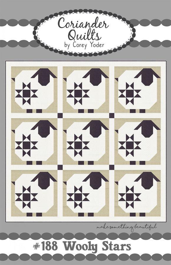 Wooly Stars by Corey Yoder of Coriander Quilts-Pattern