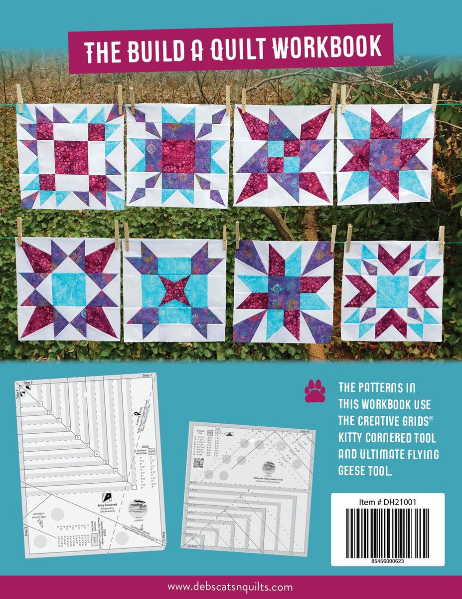 Deb's Cats n Quilts Presents The Build a Quilt Workbook – Threads That ...