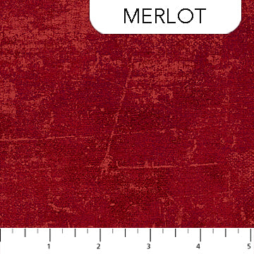 Canvas Flannel-Merlot