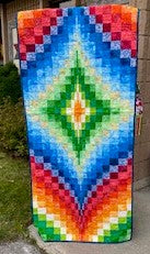 Quilted Bargello Runner