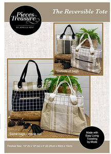 The Reversible Tote by Pieces to Treasure-Pattern