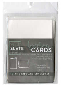 Blank Greeting Cards & Envelopes 4 1/2" x 6 1/4"