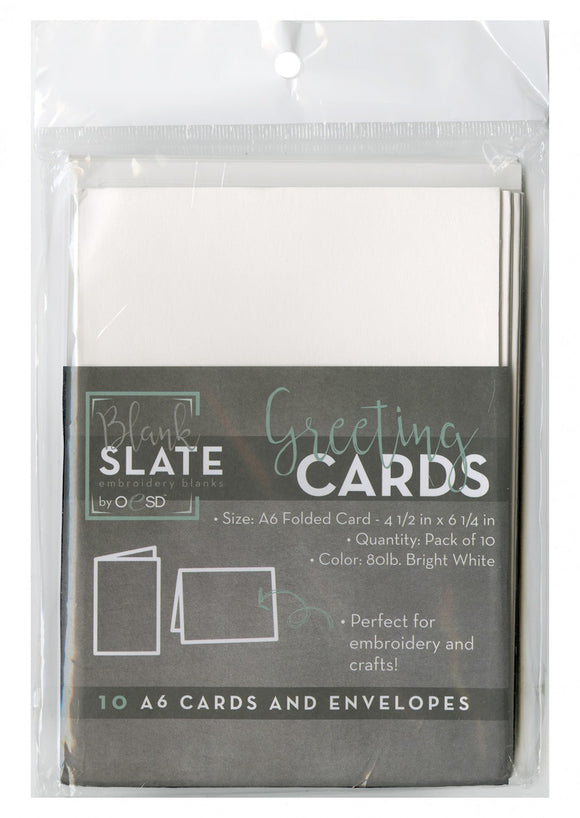 Blank Greeting Cards & Envelopes 4 1/2