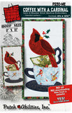 Coffee With a Cardinal - Machine Embroidery Pattern