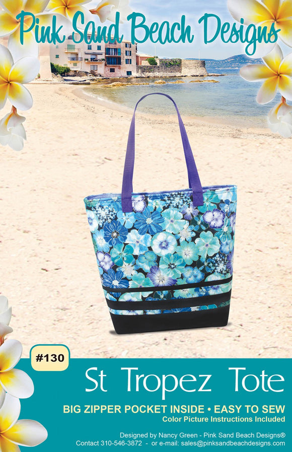 St. Tropez Tote by Pink Sand Beach