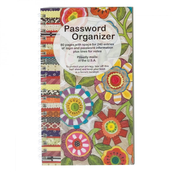 Password Organizer Books