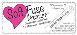 SoftFuse Premium-Paper Backed Fusible Web