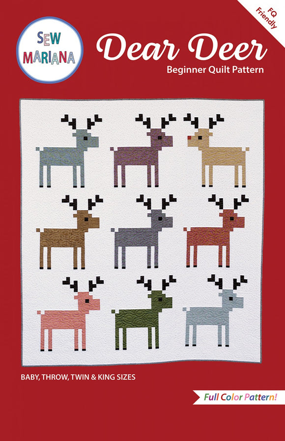 Dear Deer Pattern From Sew Mariana