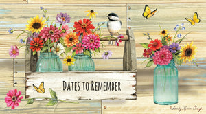 Two Year Pocket Planner- Jars of Flowers 2023/2024