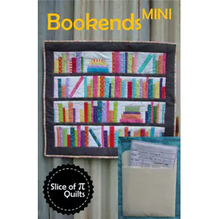 Bookends Mini Quilt- Pattern by Slice Of PI Quilts