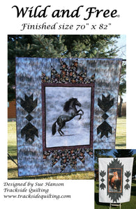 Wild and Free by Sue Hanson-Panel Pattern