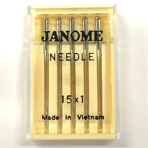 Janome Blue Red Purple Tip Assorted Sewing Machine Needles