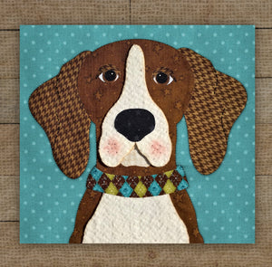 Beagle 2-Dog Precut Fused Applique Packs by The Whole Country Caboodle