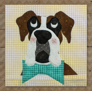 Boxer-Dog Precut Fused Applique Packs by The Whole Country Caboodle