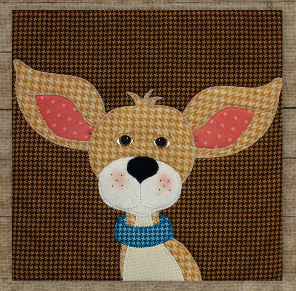 Chihuahua-Dog Precut Fused Applique Packs by The Whole Country Caboodle